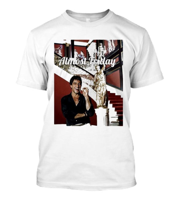 Almost Friday Scarface Mansion Scene T-Shirt