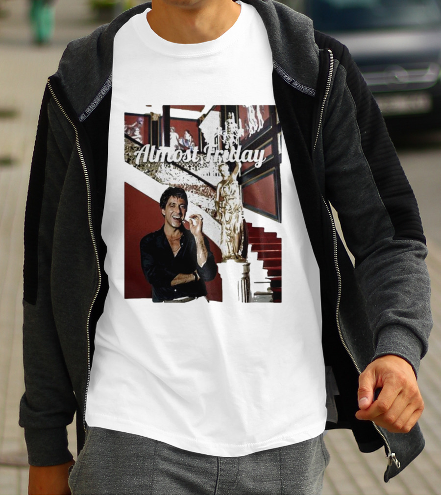 Almost Friday Scarface Mansion Scene T-Shirt