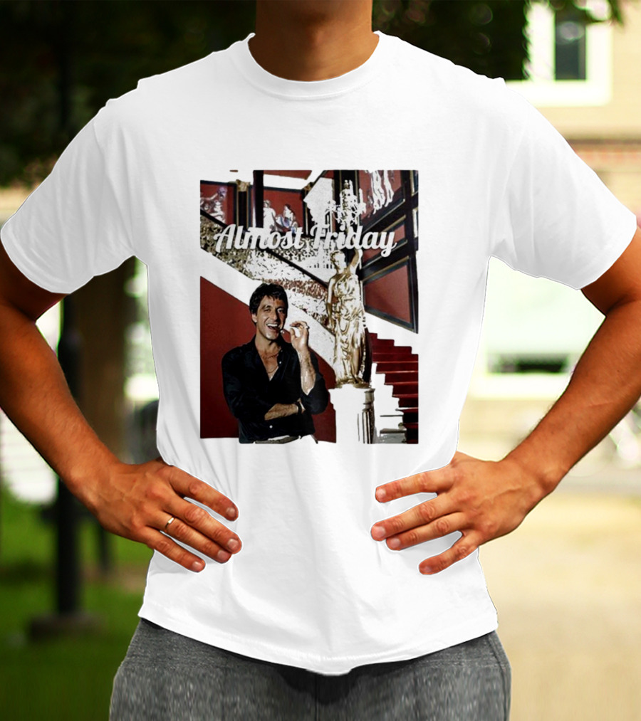 Almost Friday Scarface Mansion Scene T-Shirt
