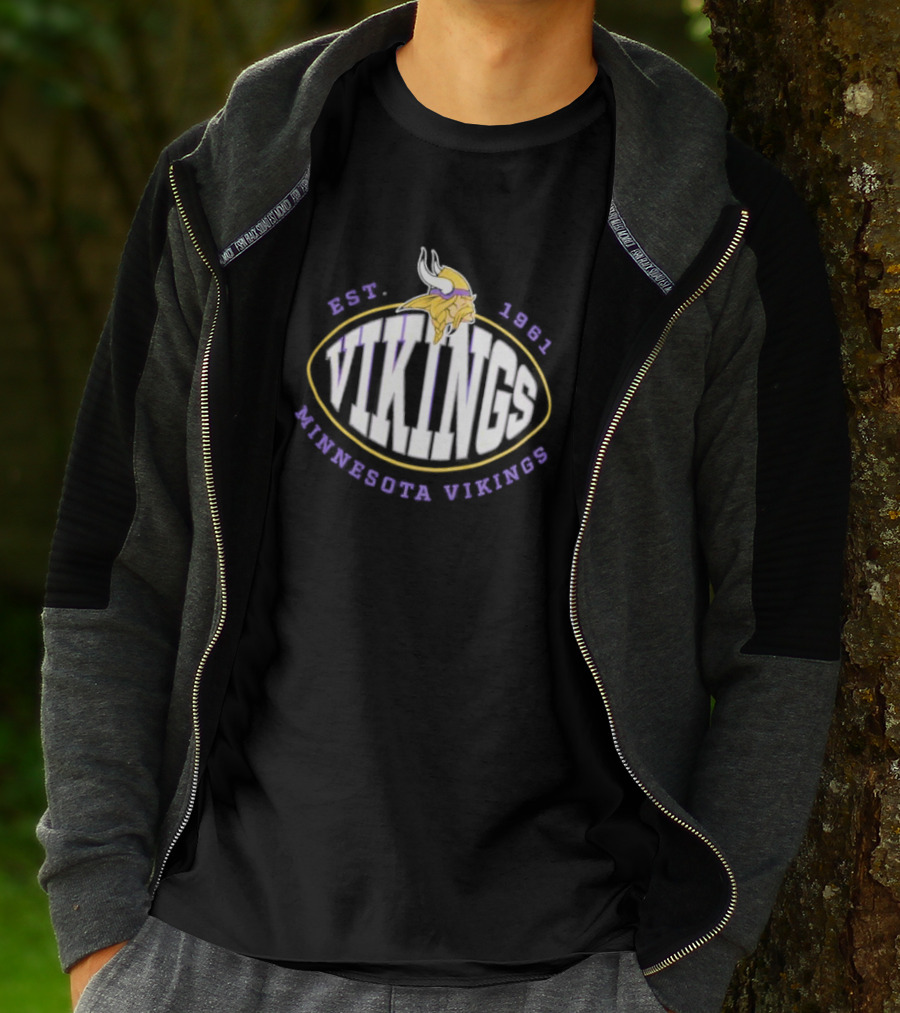 Minnesota Vikings Est. 1961 Boss X NFLTrap T-Shirt