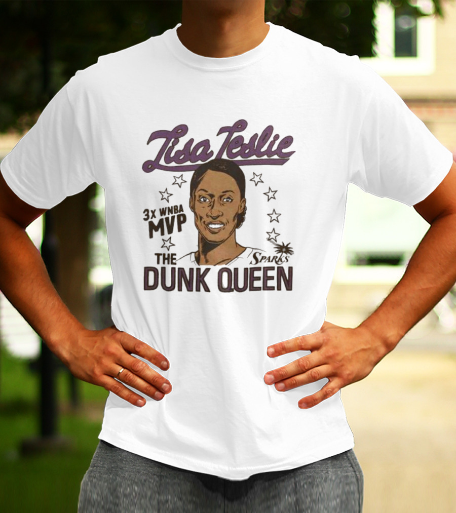 Lisa Leslie 3X WNBA MVP The Dunk Queen Sparks T-Shirt