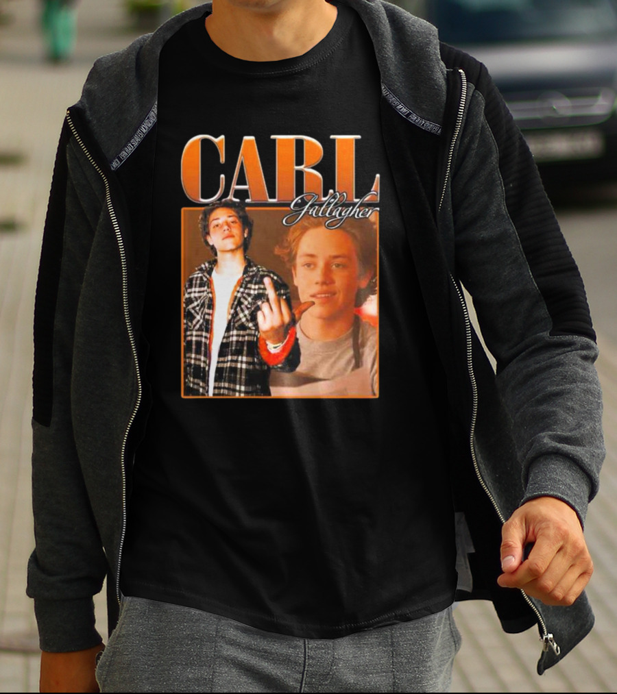 Carl Gallagher Shameless Character Image Collection T-Shirt