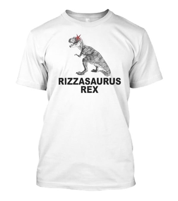 Rizzasaurus Rex Dinosaur With Star Eye T-Shirt