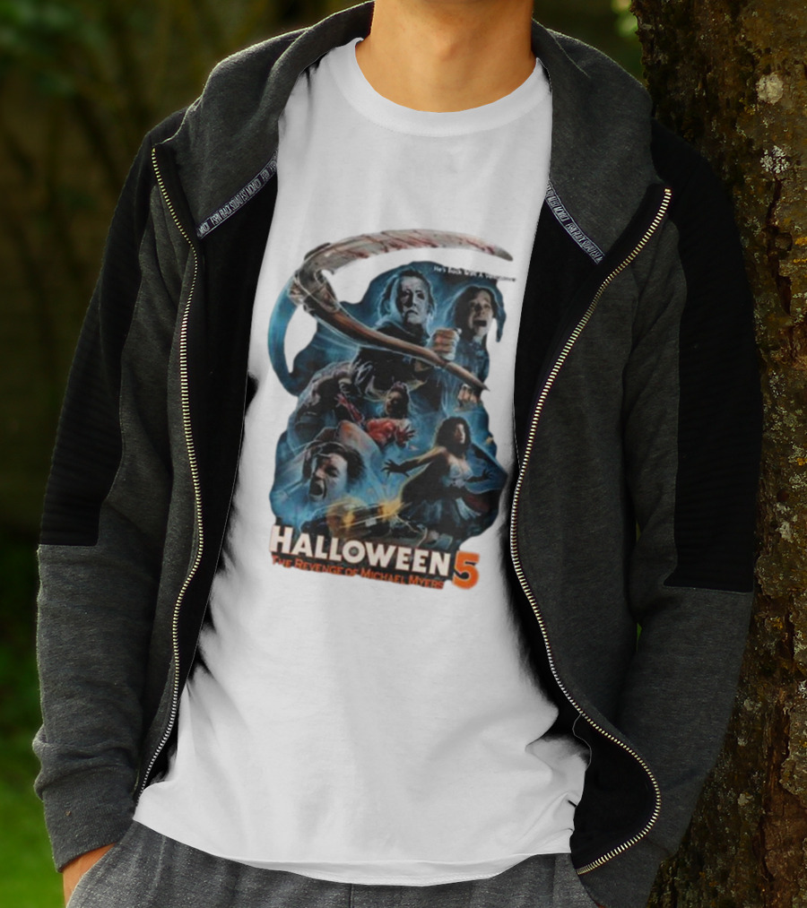 Halloween 5 The Revenge Of Michael Myers He's Back With A Vengeance T-Shirt