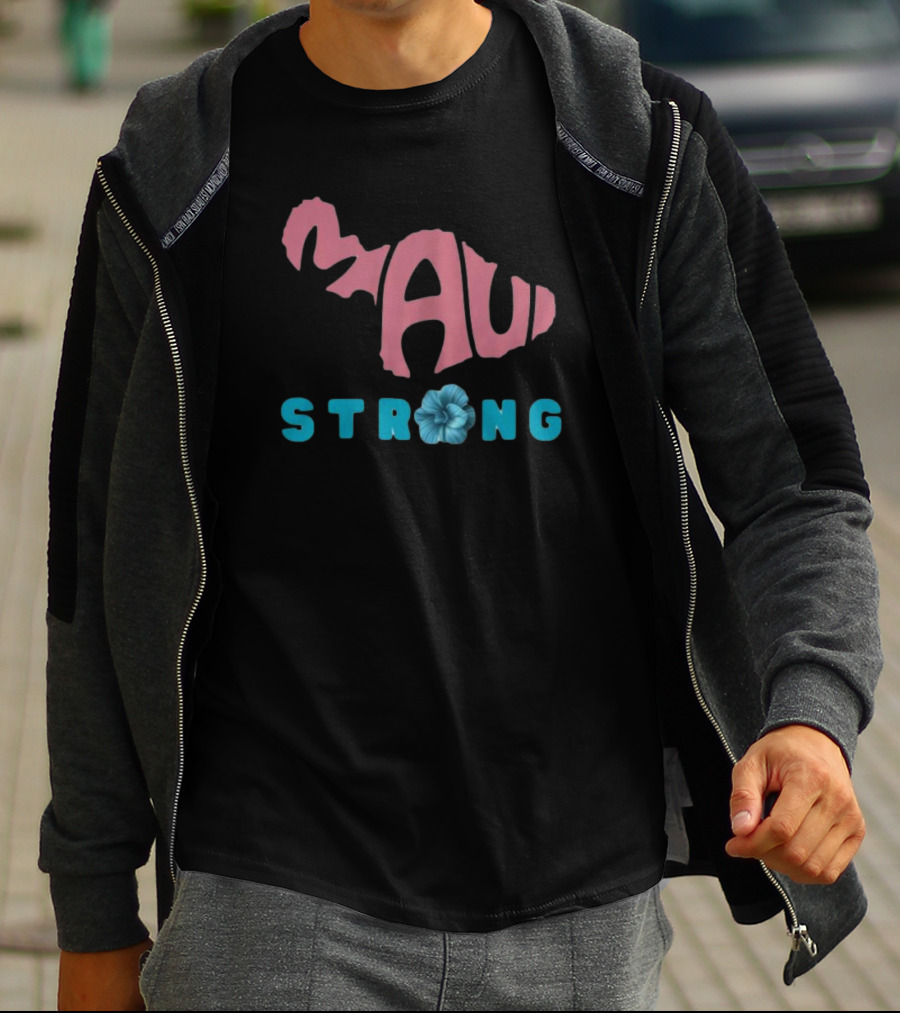 Maui Strong Fundraiser Stay Strong Maui Wildfire Relief Lahaina Strong Pray For Maui T-Shirt