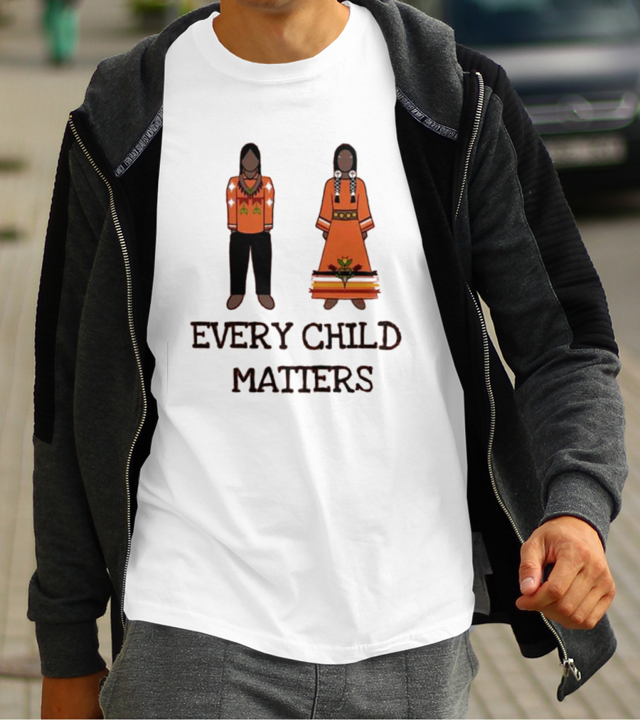 Every Child Matters Orange Indigenous T-Shirt