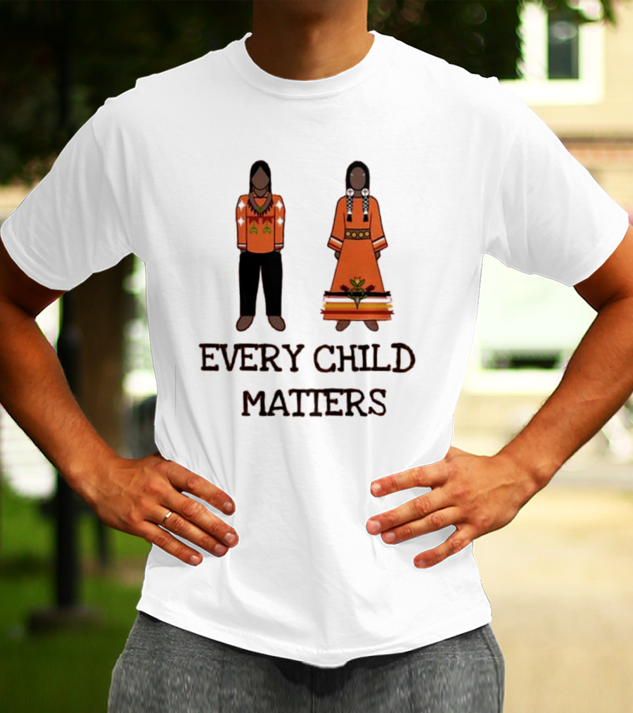 Every Child Matters Orange Indigenous T-Shirt