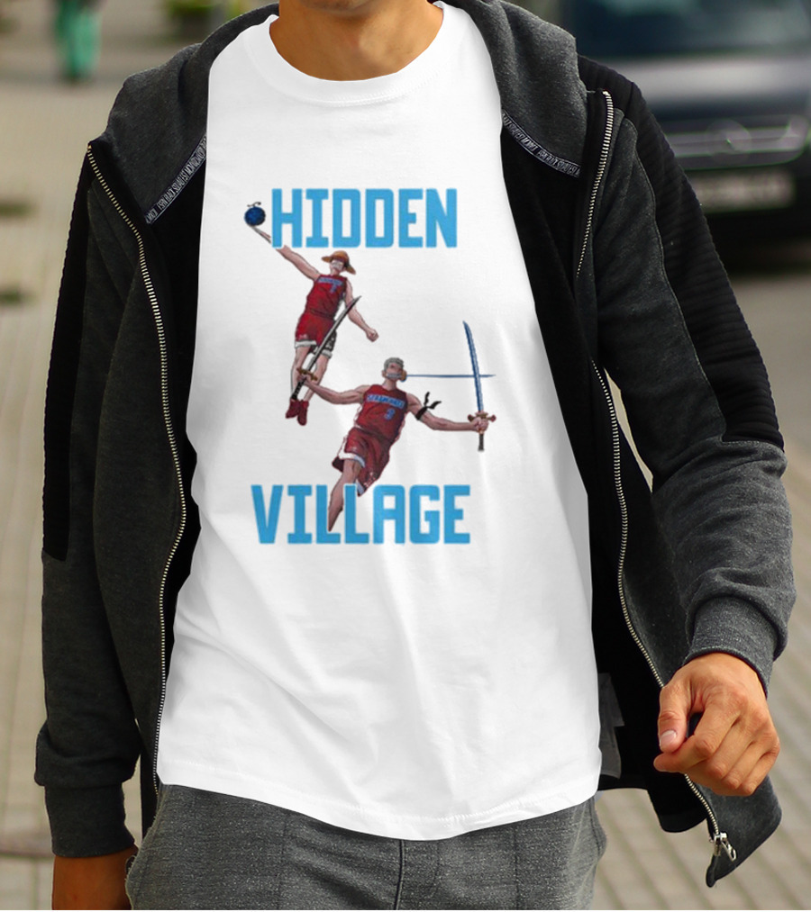 Hidden Village Basketball Ninjas T-Shirt