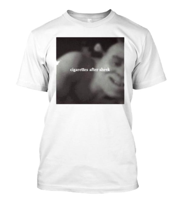 Requin Fils De Chien Cigarettes After Shrek Retro Film Aesthetic T-Shirt