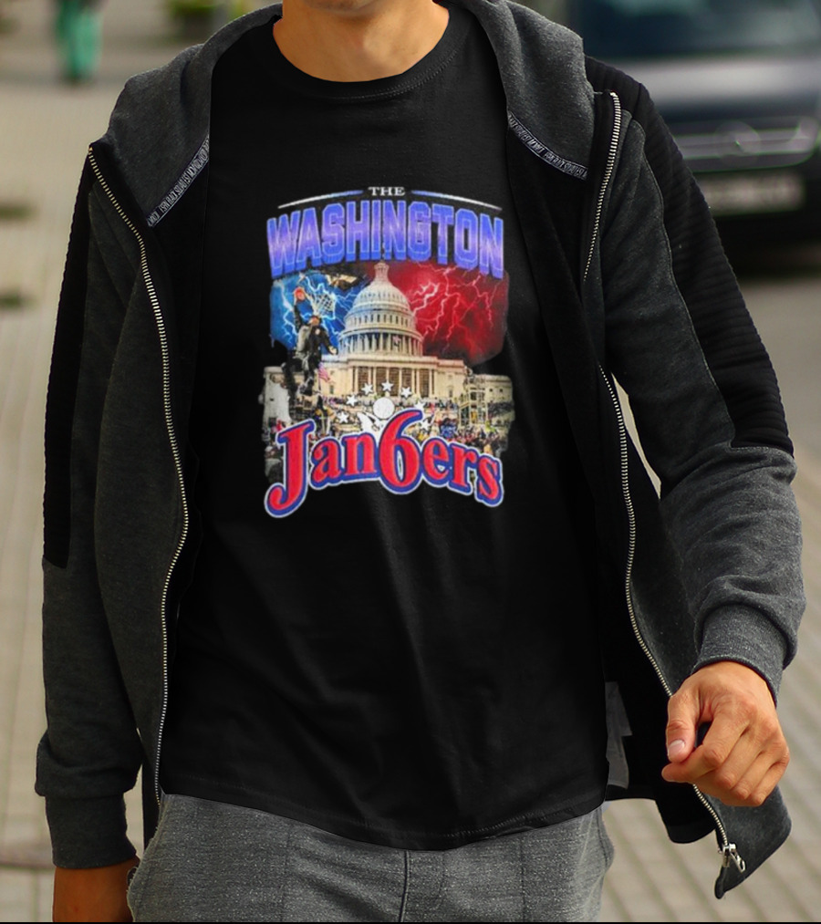 THE WASHINGTON JAN6ERS THE CAPITOL STORM BY TYLER MCFADDEN T-Shirt