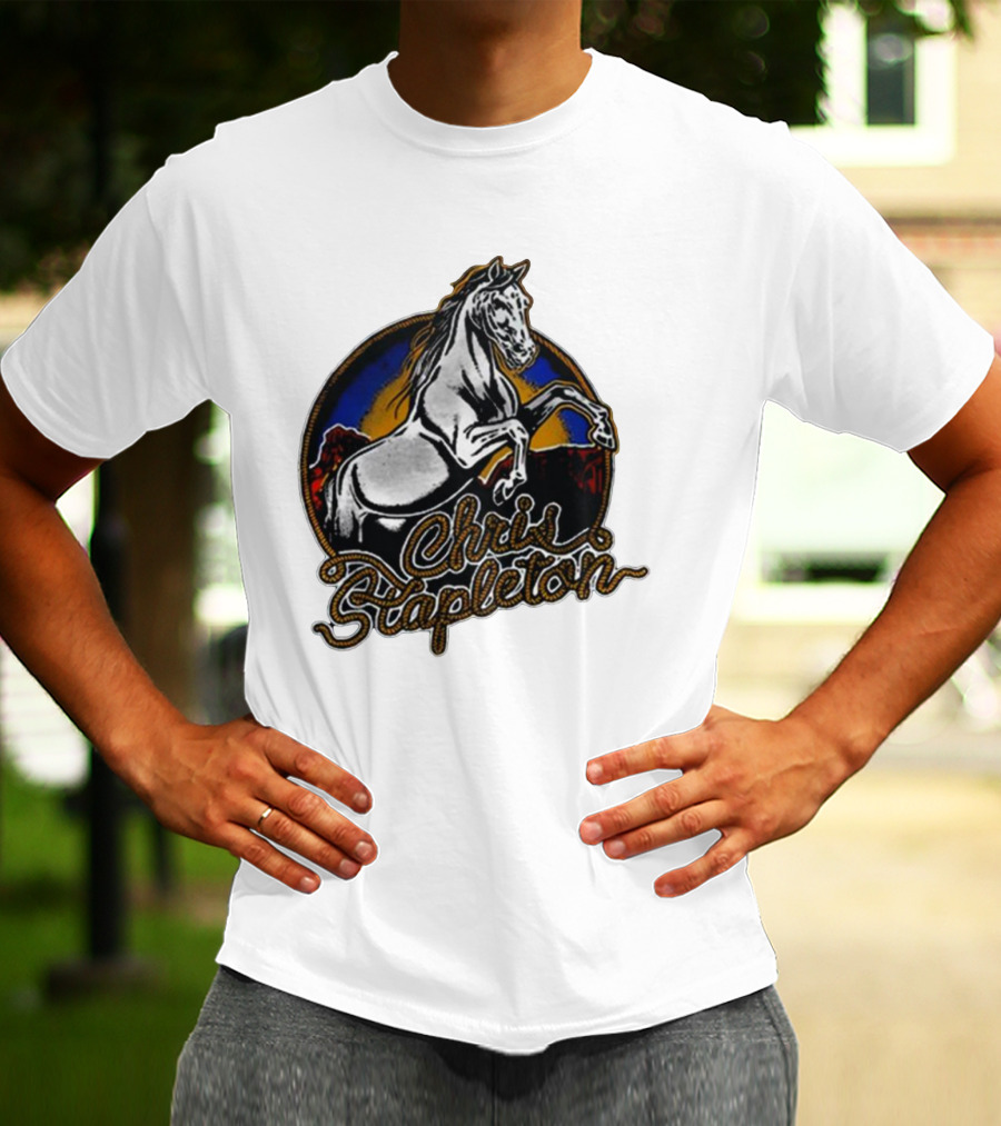 Chris Stapleton White Horse Higher Album T-Shirt
