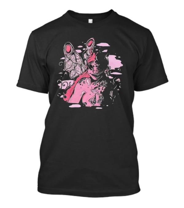 Spencers Melanie Martinez Portals Pink Fantasy Creature Concept T-Shirt