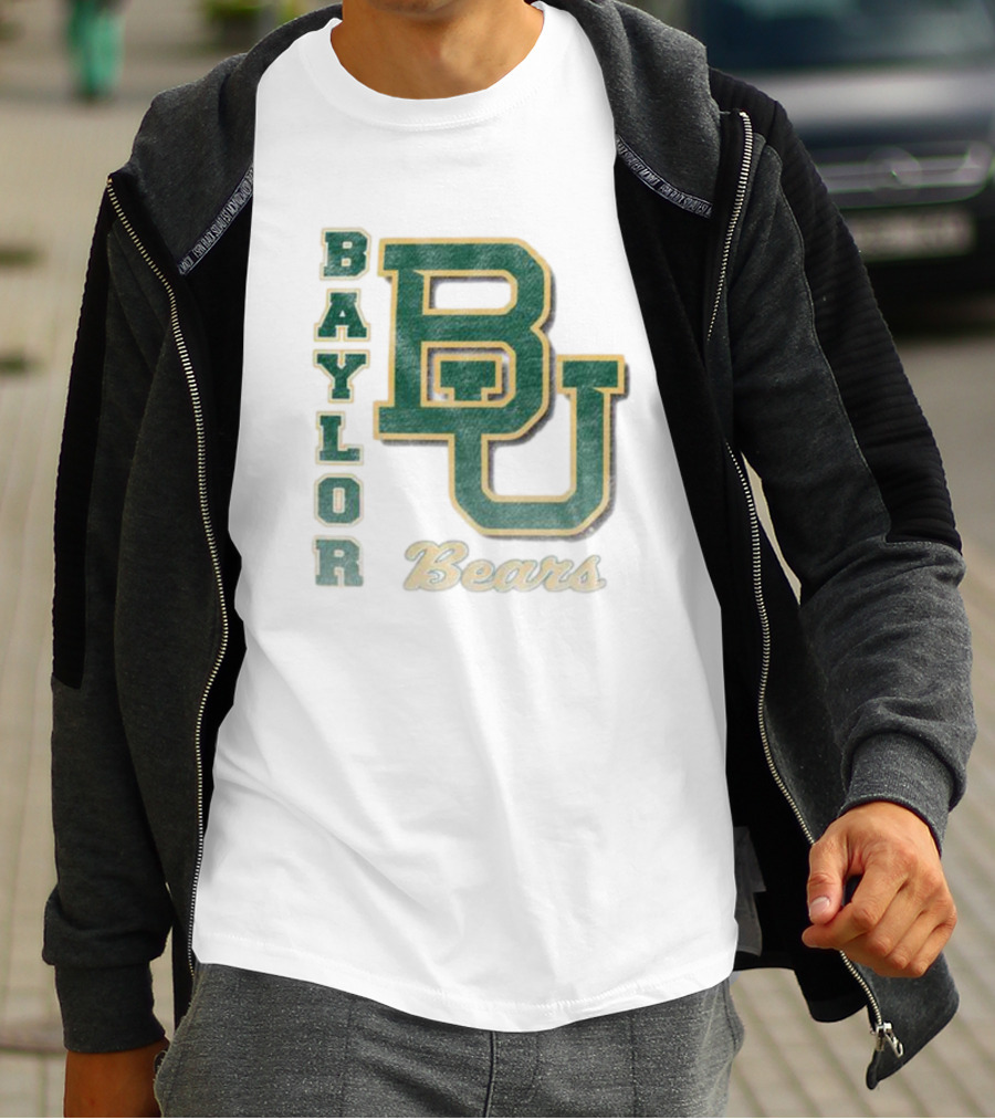 Baylor Bears BU Vintage Style Phase Out ’47 Franklin T-Shirt