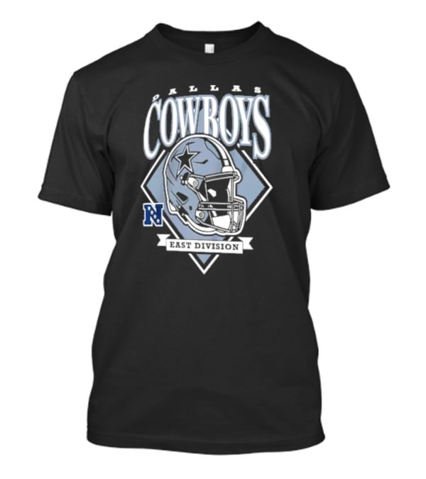 Dallas Cowboys East Division Helmet Graphic NFL T-Shirt