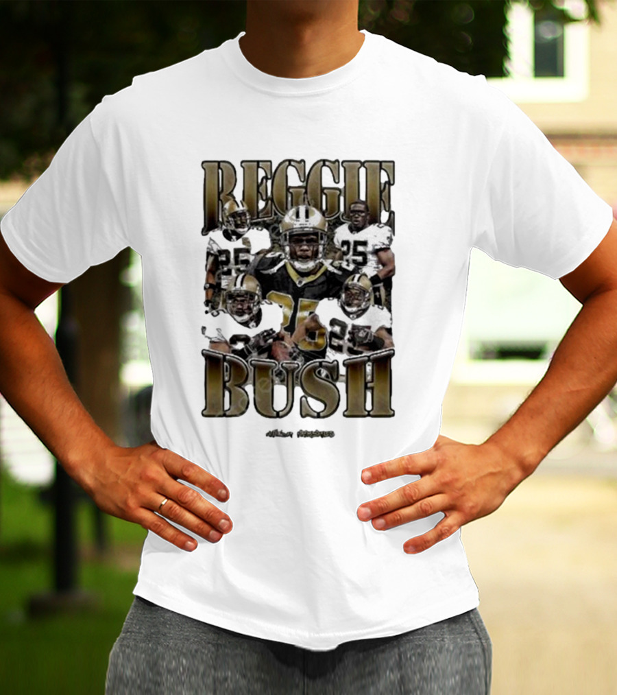 Reggie Bush NFL Saints Football Legends T-Shirt