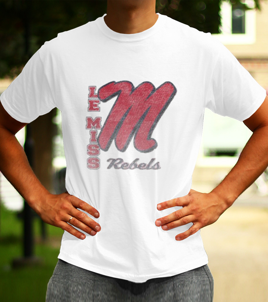 Ole Miss Rebels Vintage M Logo Phase Out ’47 Franklin T-Shirt