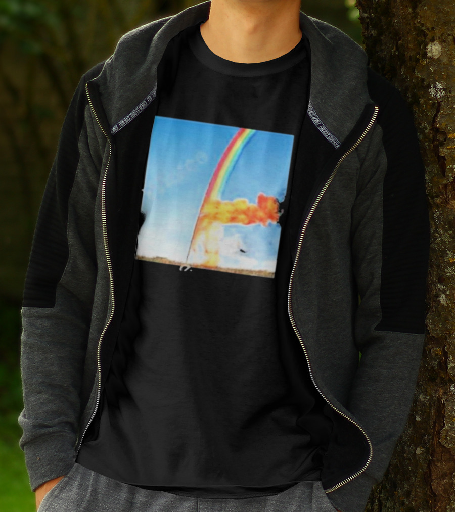 Sigur Rós Merch Átta Rainbow And Explosion T-Shirt