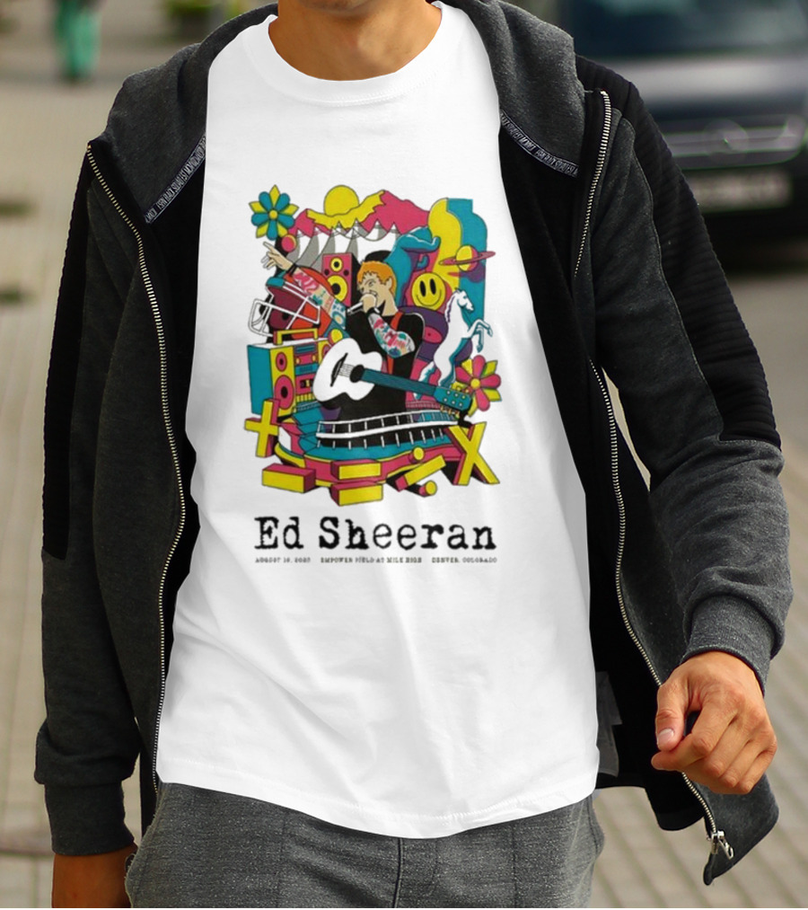 Ed Sheeran August 19 Empower Explore Inspire T-Shirt