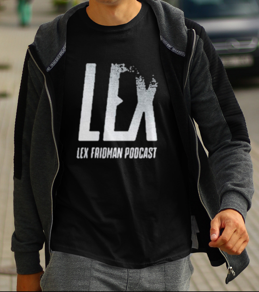 LEX Fridman Podcast T-Shirt