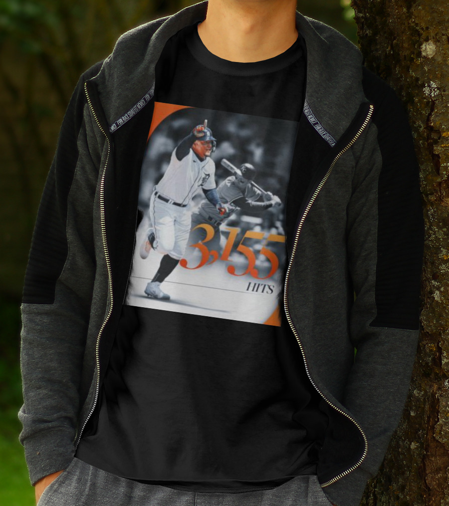 Miguel Cabrera 3155 Hits T-Shirt