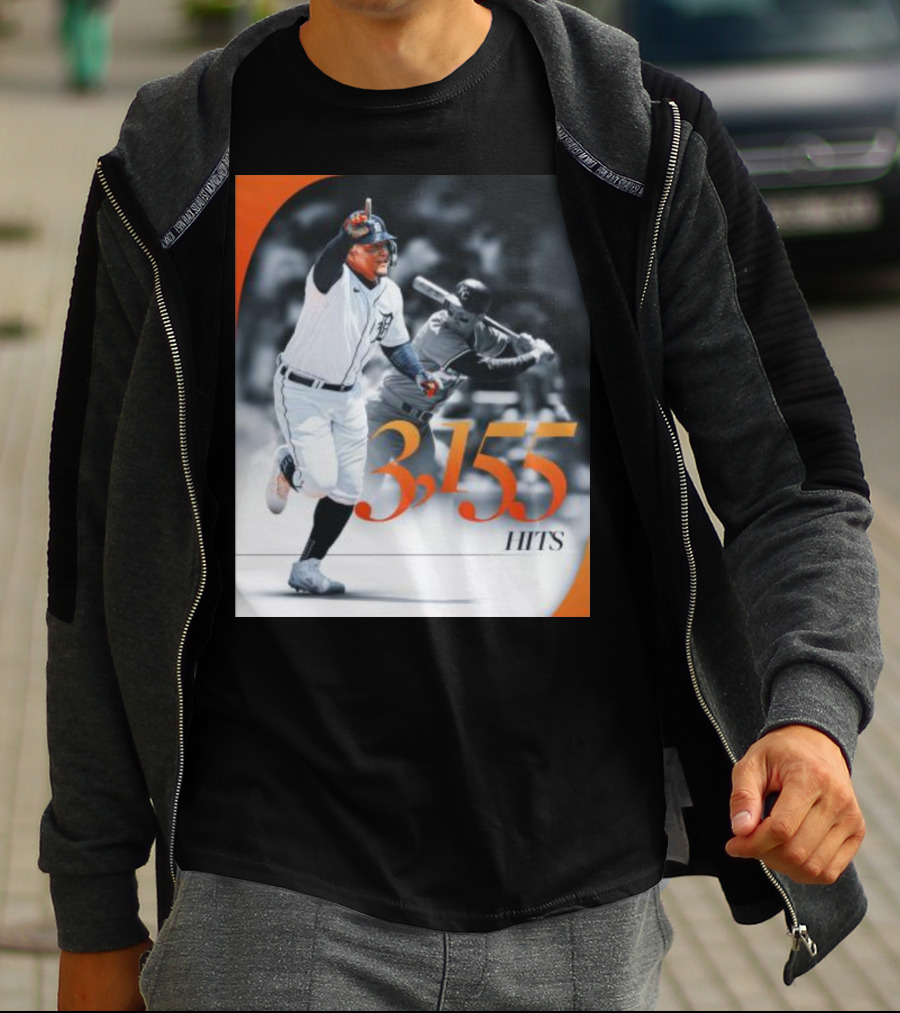 Miguel Cabrera 3155 Hits T-Shirt