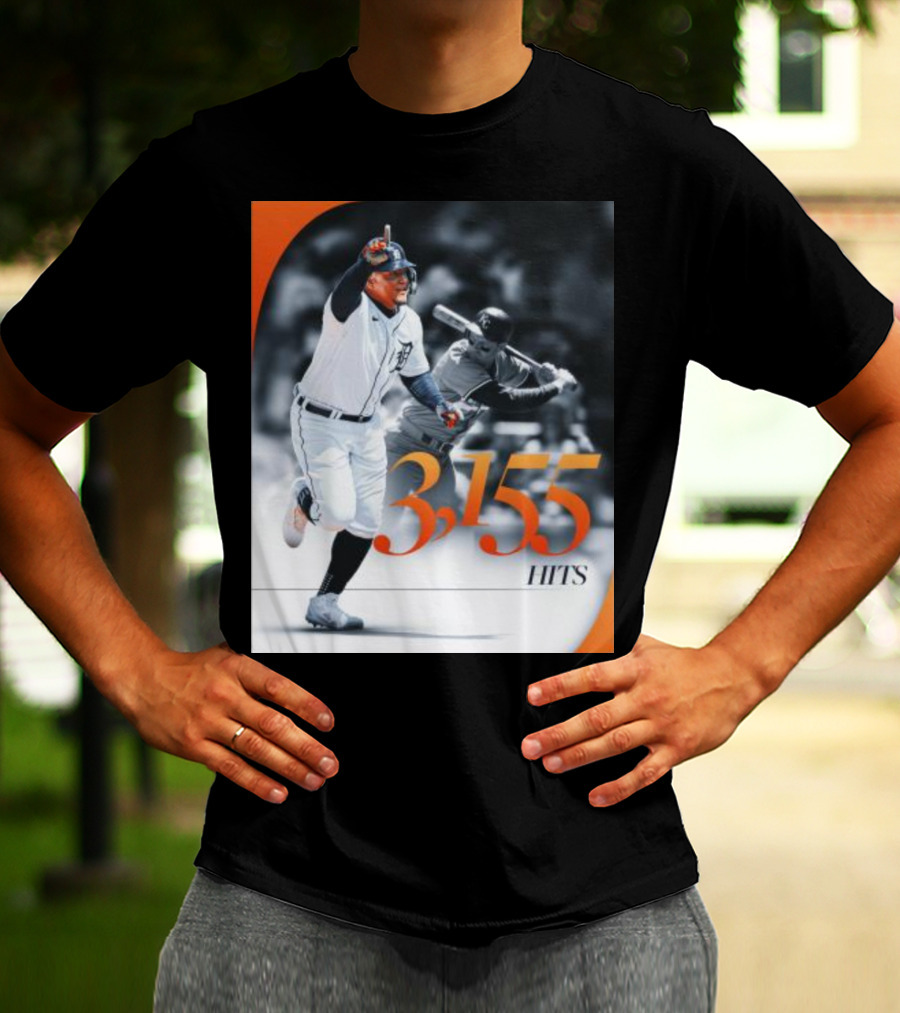 Miguel Cabrera 3155 Hits T-Shirt