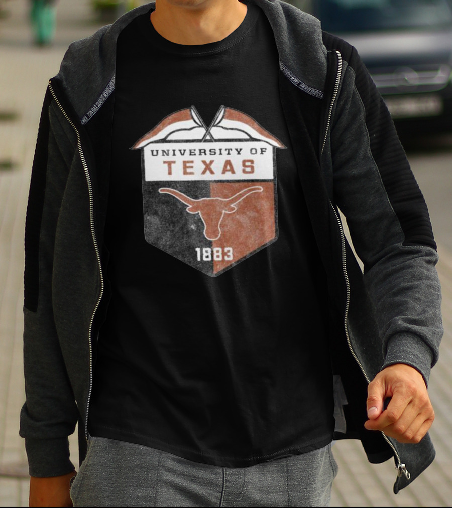 University Of Texas Longhorns 1883 Crest ComfortWash T-Shirt