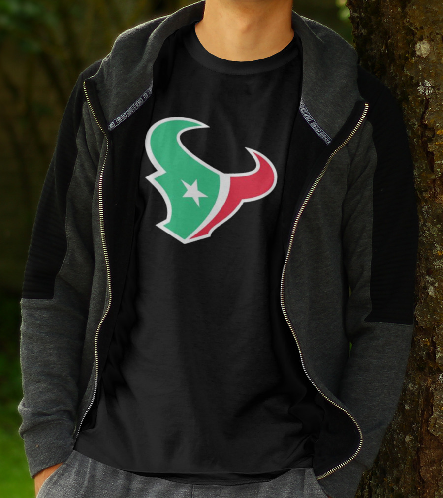 Houston Texans Black Clásico Regio Franklin '47 Mexico-Inspired T-Shirt