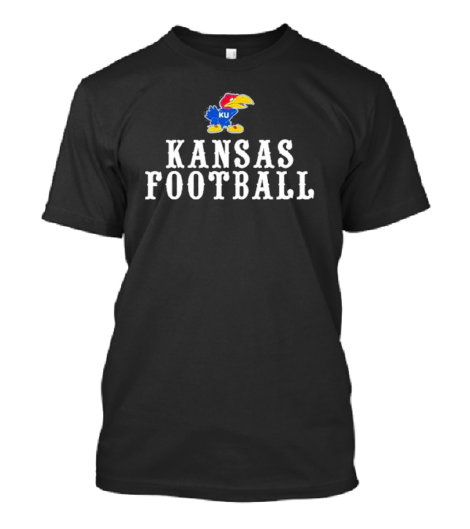 Kansas Football Jayhawk KU Icon T-Shirt
