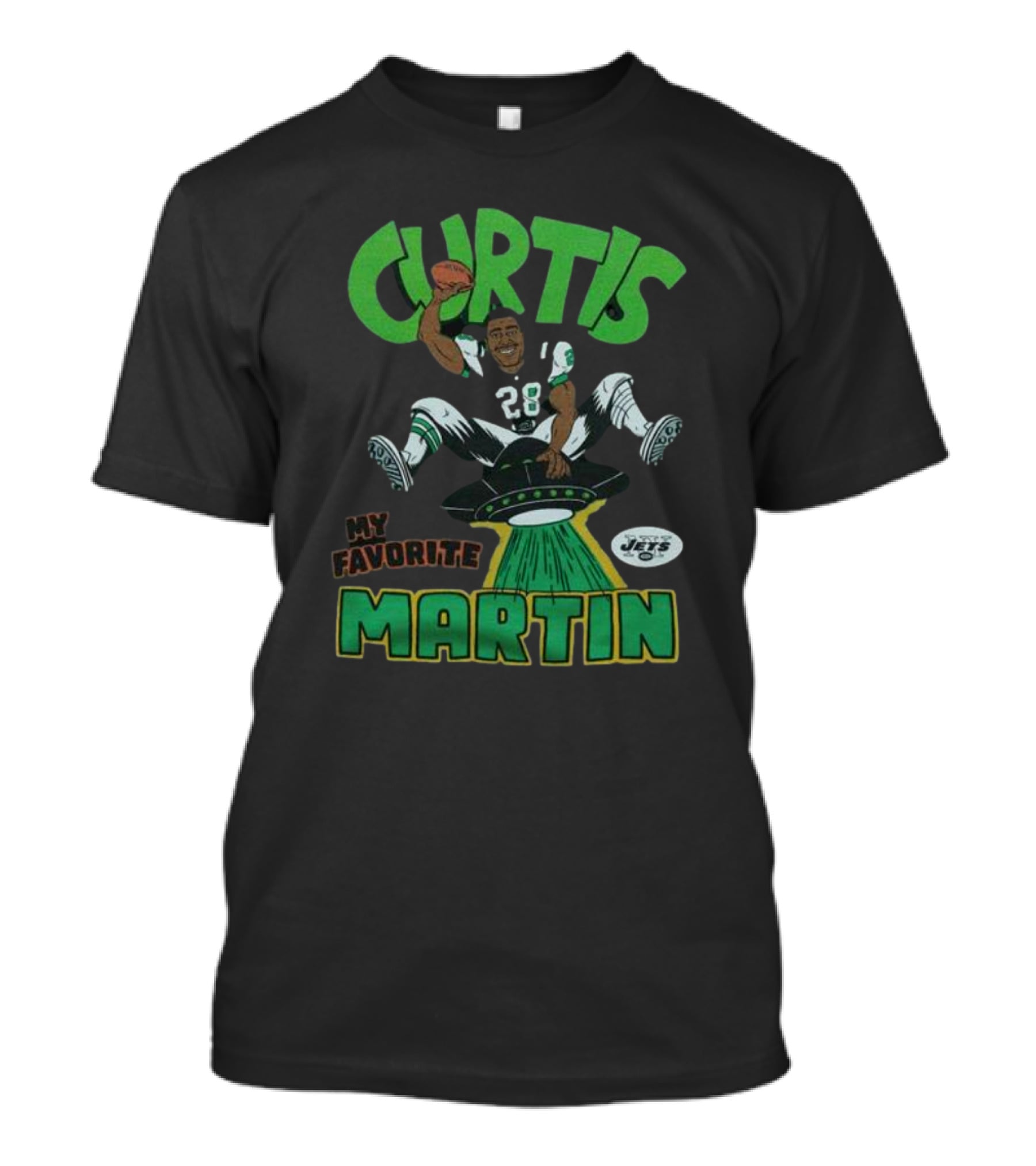 Curtis Martin My Favorite New York Jets 28 T-Shirt