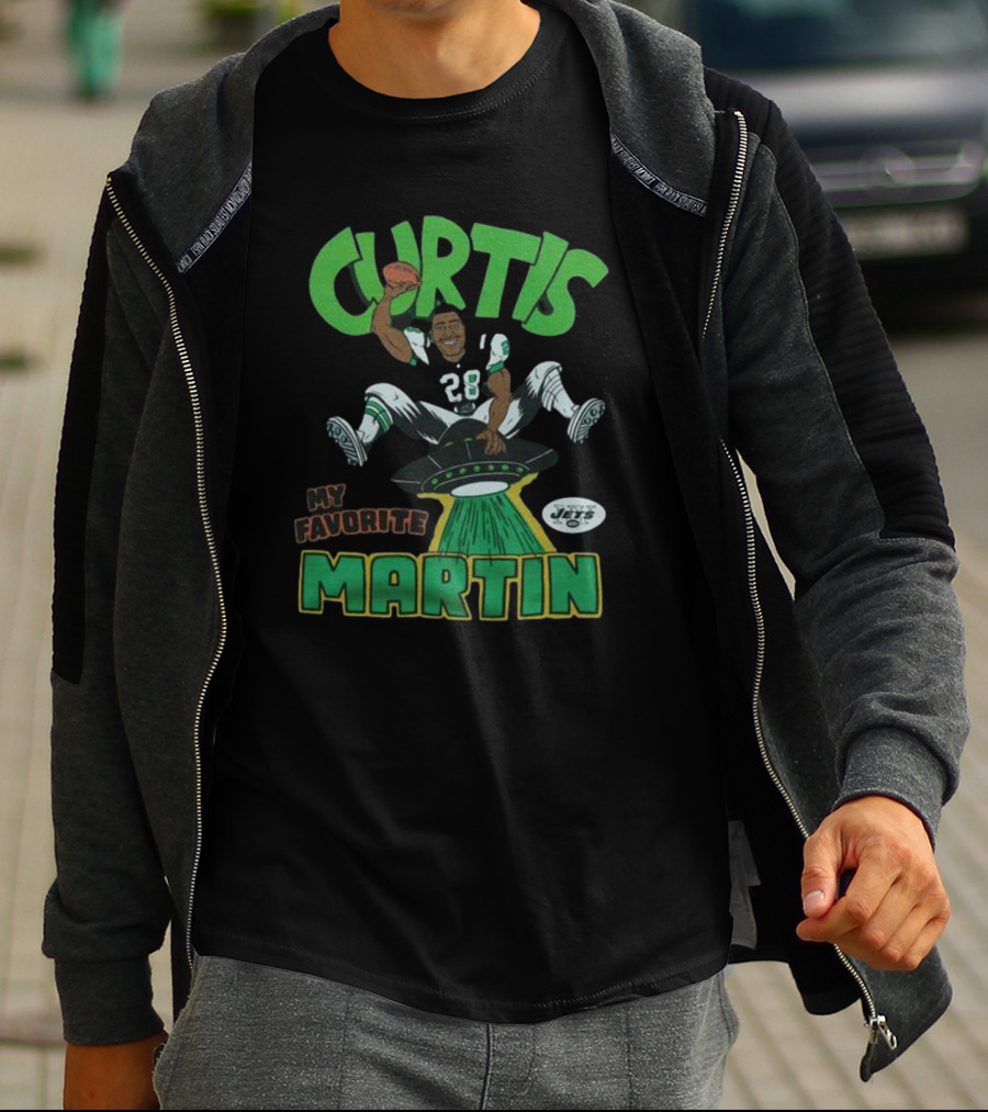Curtis Martin My Favorite New York Jets 28 T-Shirt