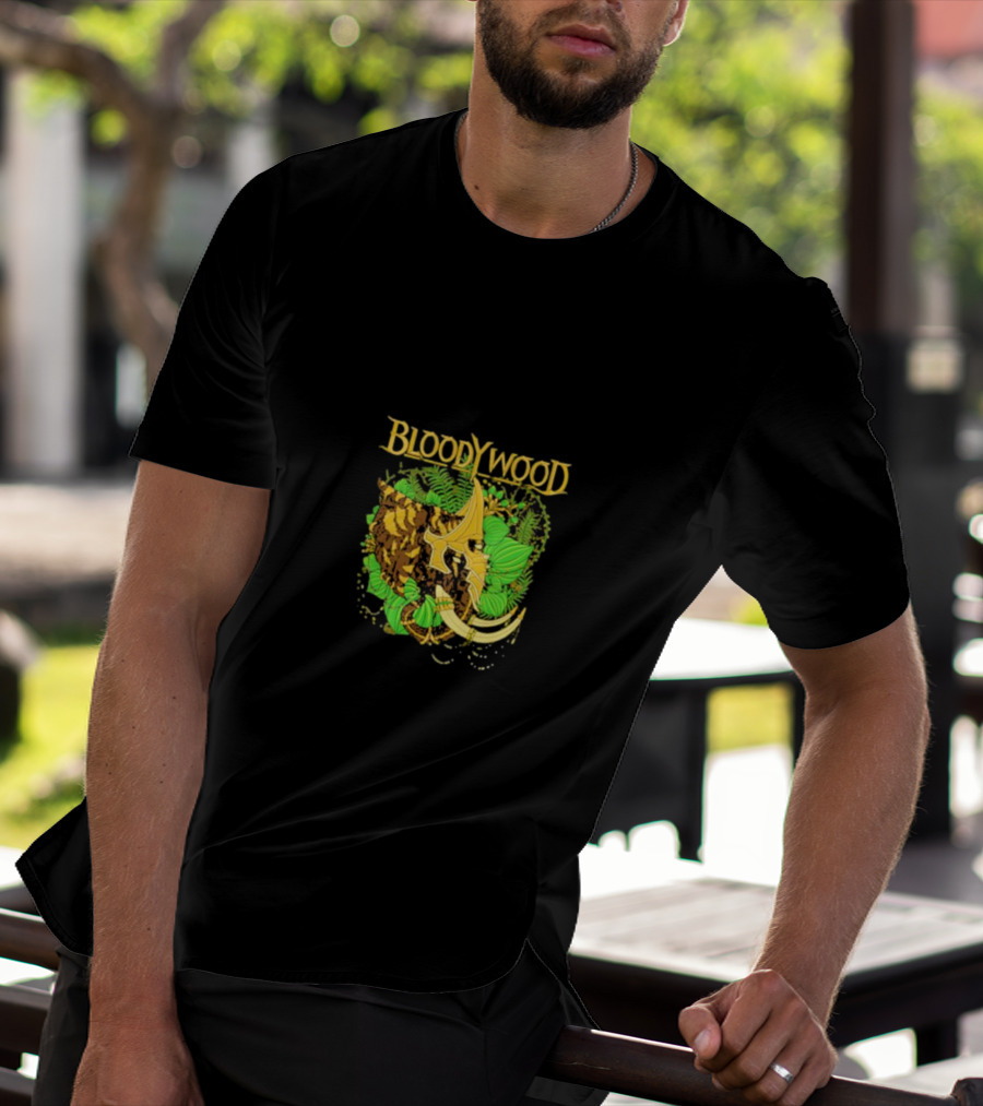Bloodywood Band Jungle Theme Mask T-Shirt