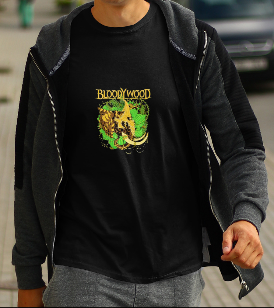 Bloodywood Band Jungle Theme Mask T-Shirt