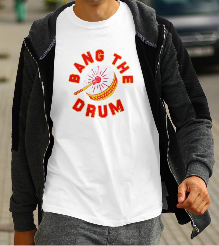 Kansas City Chiefs Bang The Drum T-Shirt