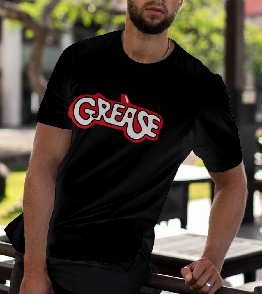 Grease Classic Red And White T-Shirt