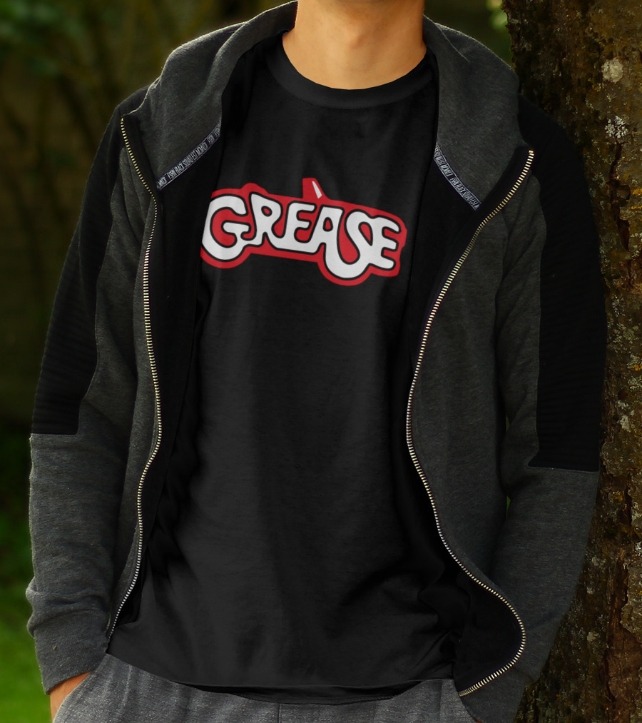 Grease Classic Red And White T-Shirt