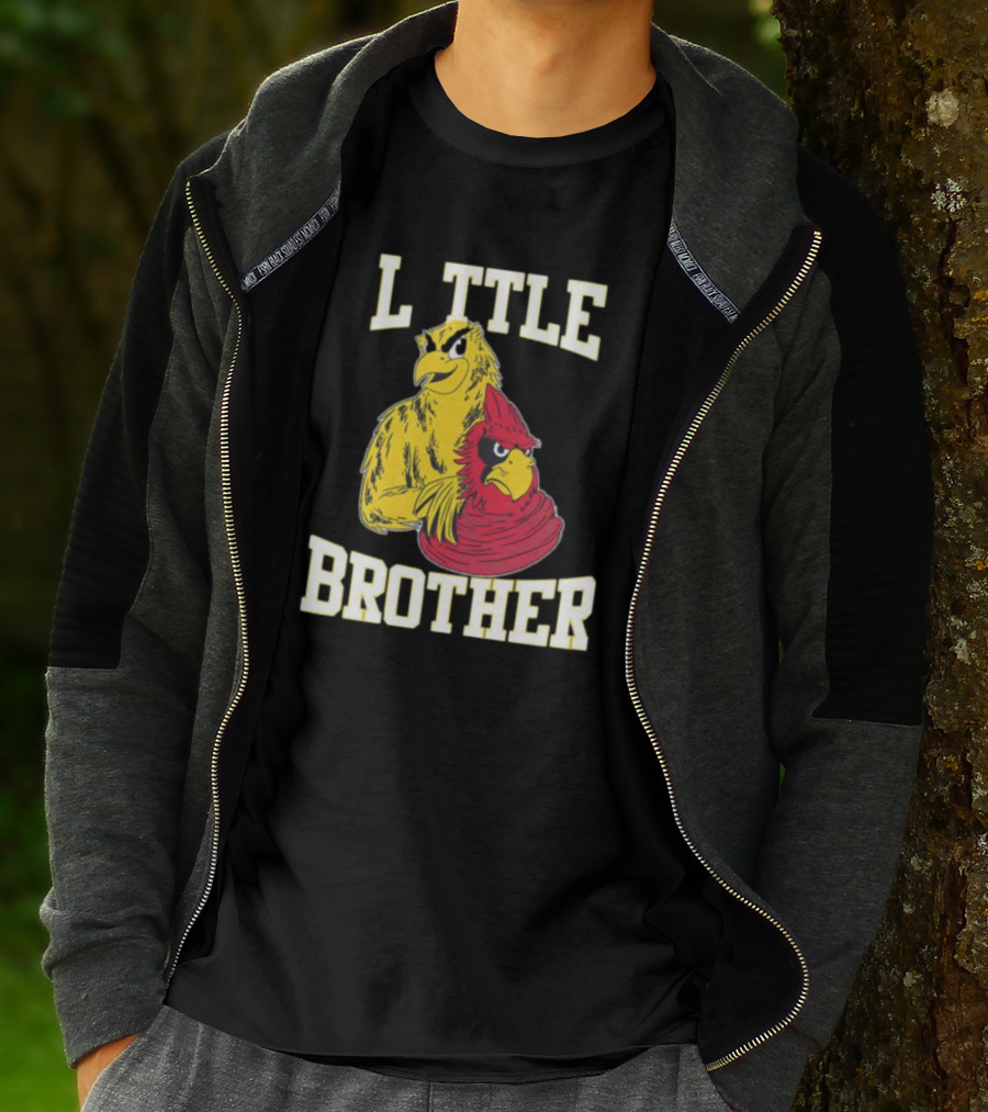 L Ttle Brother Yellow Red Birds T-Shirt