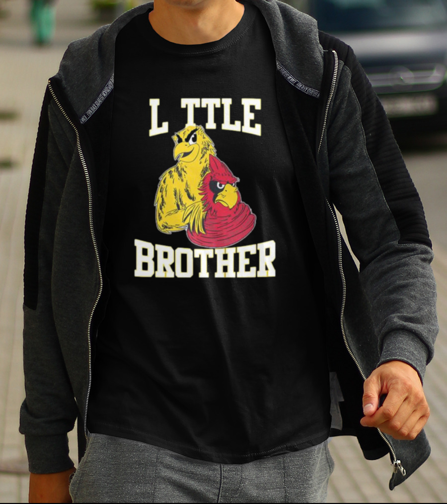 L Ttle Brother Yellow Red Birds T-Shirt