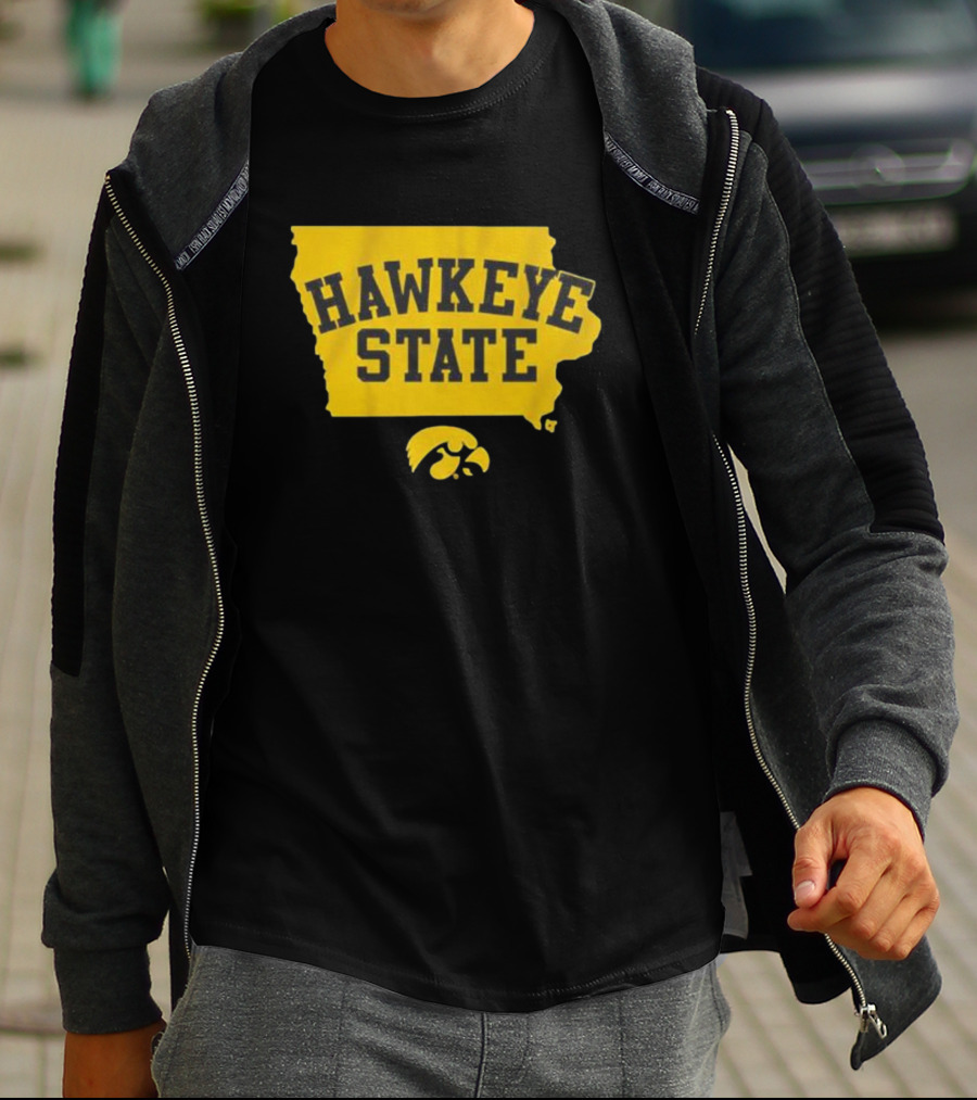 Hawkeye State Iowa Football T-Shirt