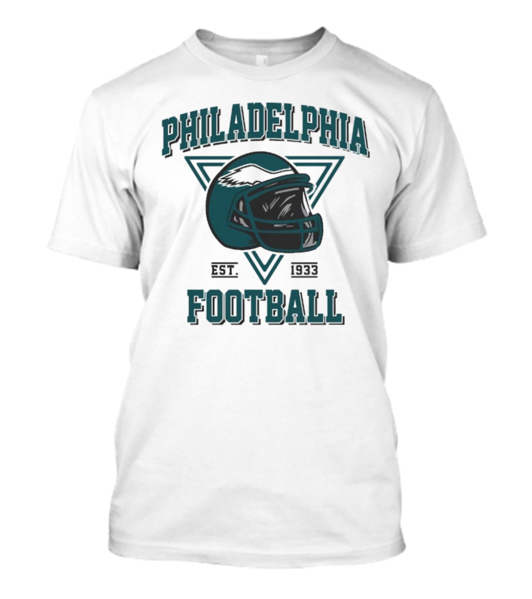 Philadelphia Eagles Helmet Est. 1933 Football T-Shirt