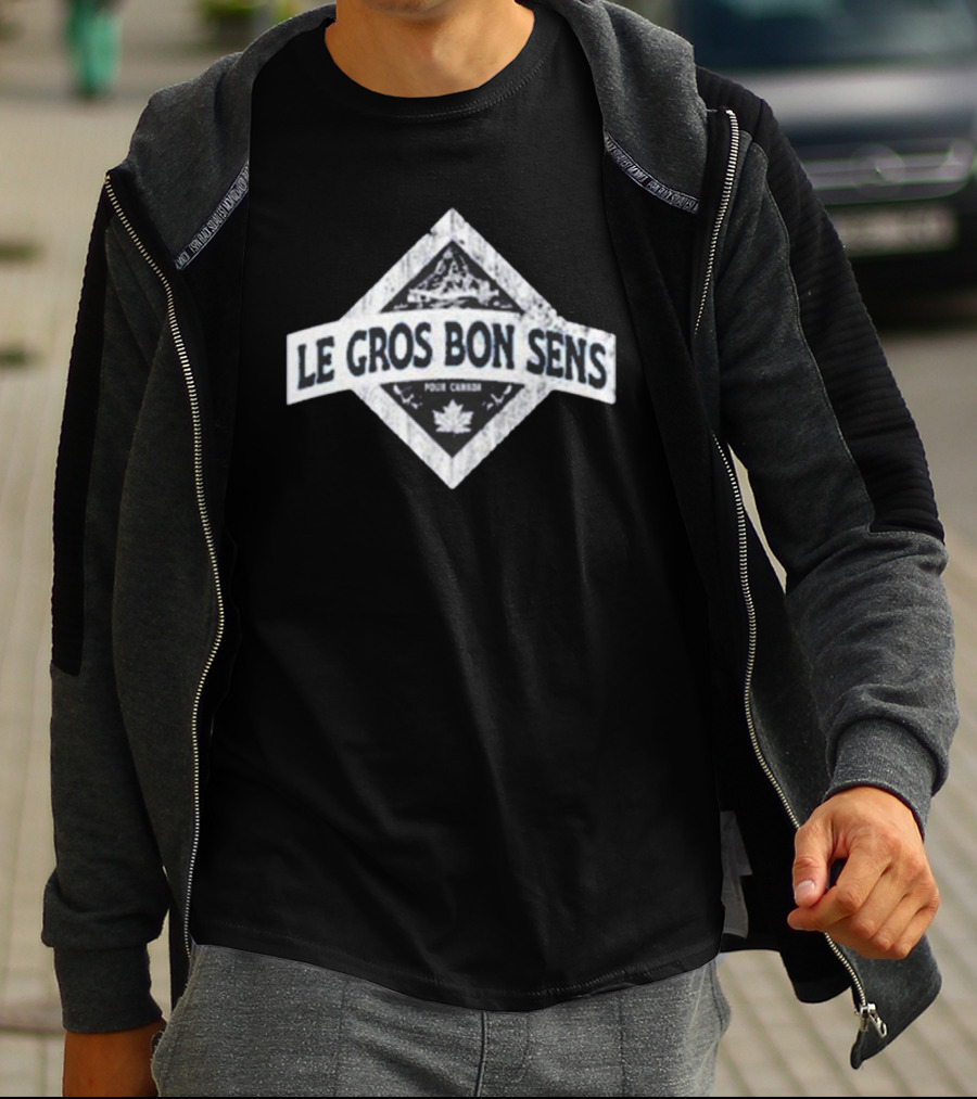 Poilievre Conservative Party Of Canada Le Gros Bon Sens Pour Canada Kangourou T-Shirt