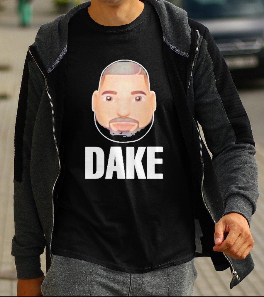 Dake Emoji Face Meme T-Shirt