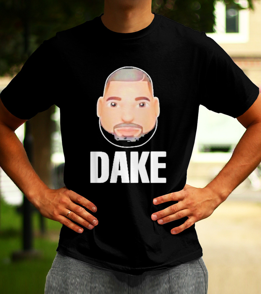 Dake Emoji Face Meme T-Shirt