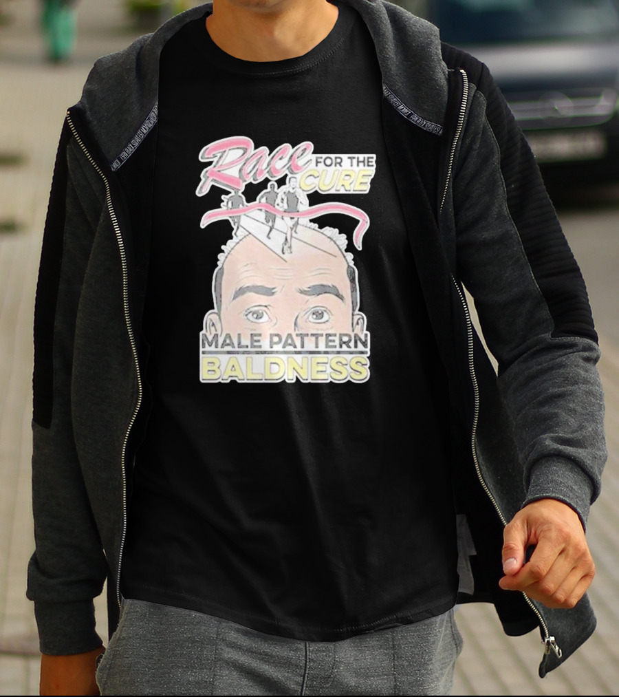 Race For The Cure Male Pattern Baldness T-Shirt