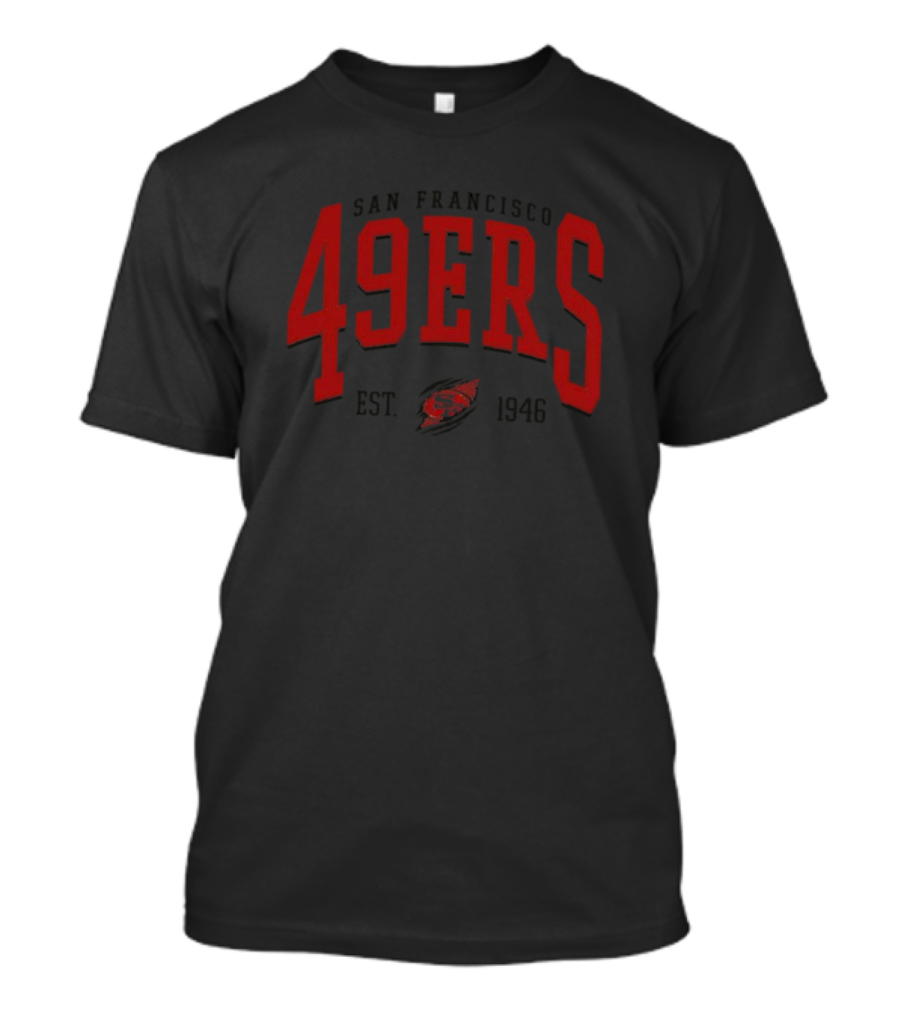 San Francisco 49ers Vintage Style Crewneck Sweatshirt Est. 1946 T-Shirt