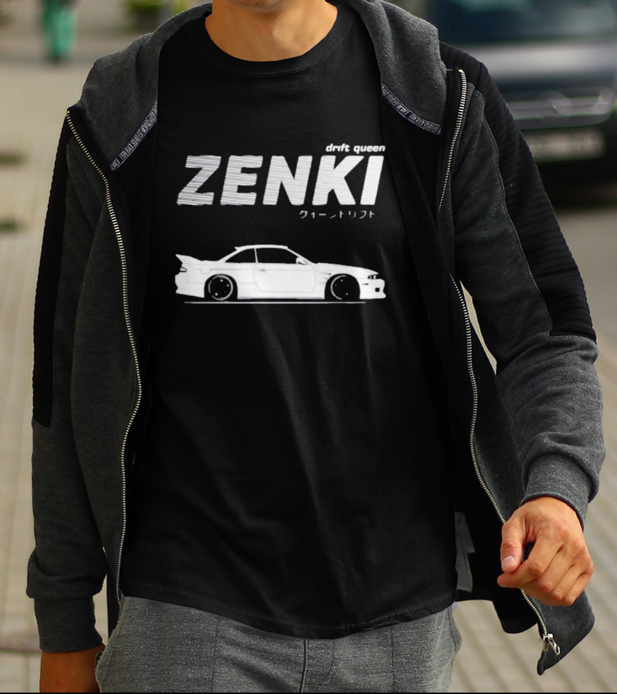 ZENKI Drift Queen Nissan Silvia S14 T-Shirt