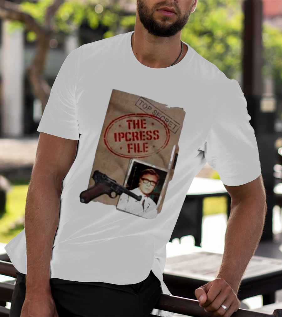 Top Secret File The Ipcress File Gun And Photograph T-Shirt