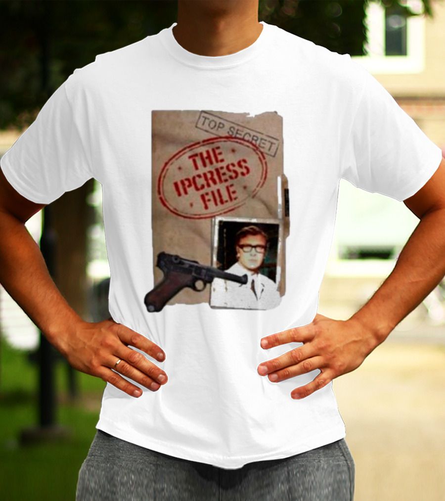 Top Secret File The Ipcress File Gun And Photograph T-Shirt
