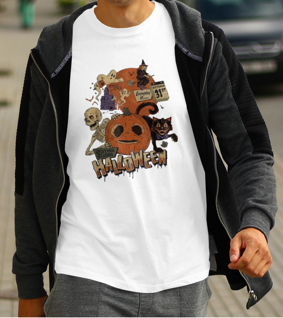 Universal Studios Halloween October 31st Everyday Is Halloween T-Shirt