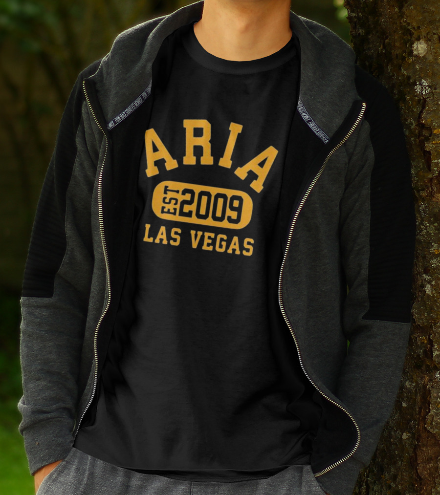 Aria Las Vegas Est 2009 Phil Hellmuth T-Shirt